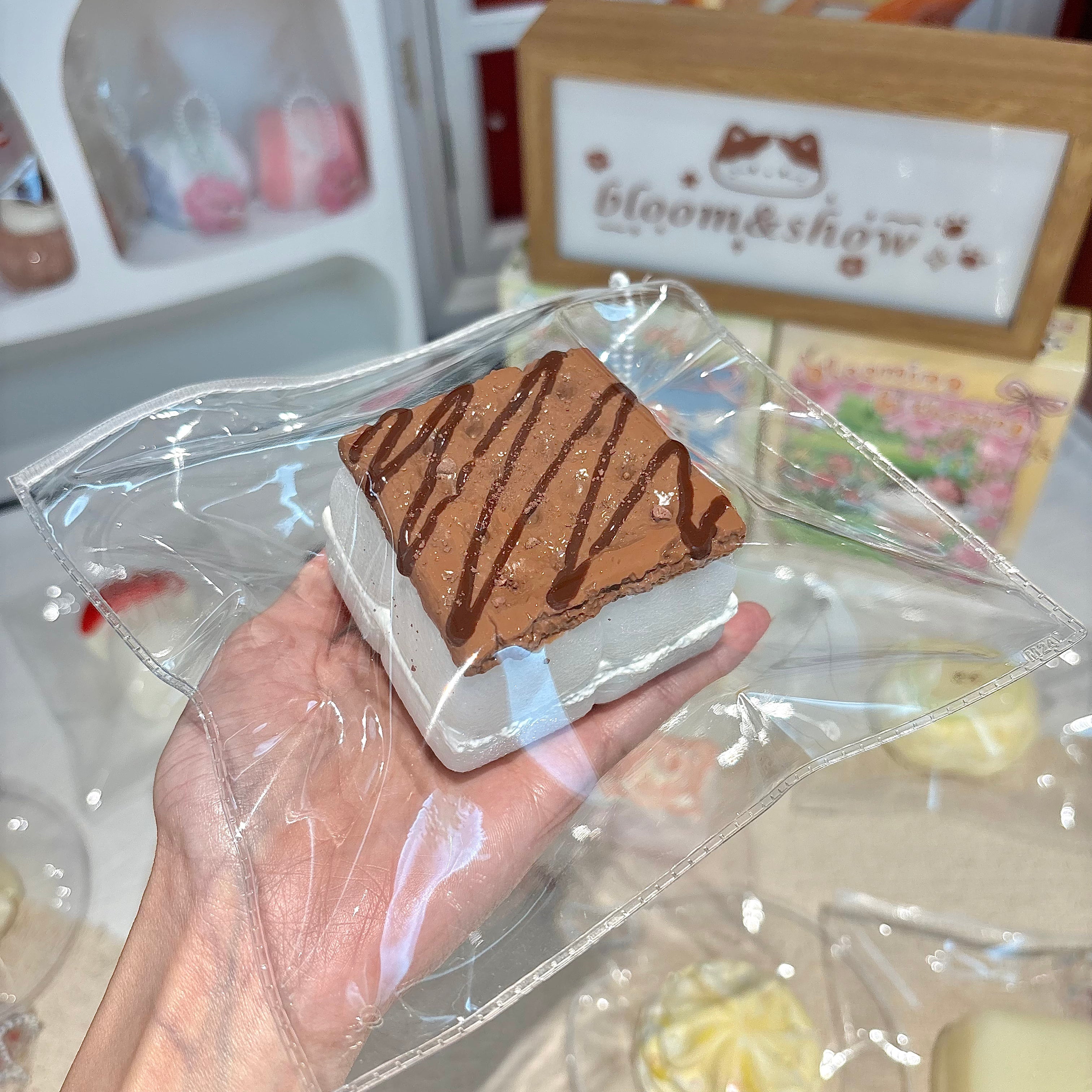 朱古力麻薯饼干