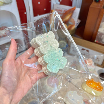 青蓝爱心条