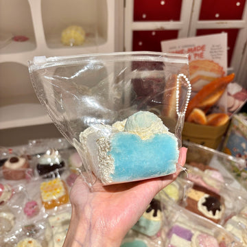 水色三层小吐司